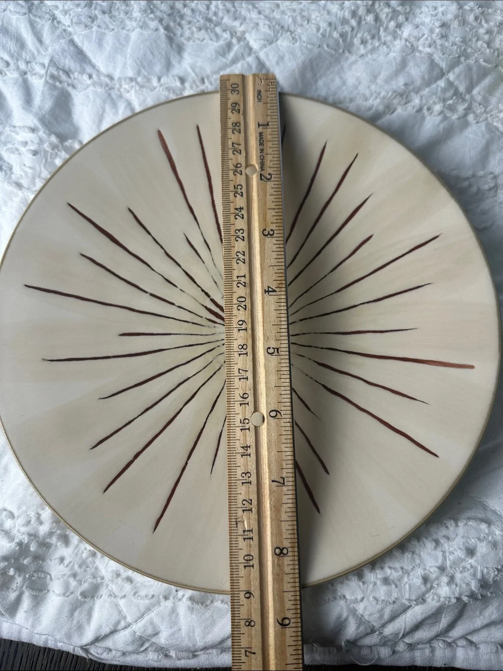 Pier 1 cream decorative